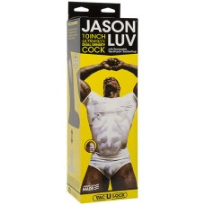 Jason Luv - 10 Inch Ultraskyn Cock With Removable Vac-U-Lock Suction Cup - Chocolate Jason Luv - 10 Inch Ultraskyn Cock With Removable Vac-U-Lock Suction Cup - Chocolate