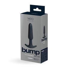 Bump Rechargeable Anal Vibe - Black Bump Rechargeable Anal Vibe - Black