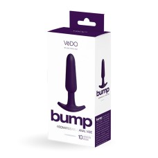Bump Rechargeable Anal Vibe - Purple Bump Rechargeable Anal Vibe - Purple