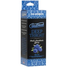Goodhead - Deep Throat Spray - Blue Raspberry Goodhead - Deep Throat Spray - Blue Raspberry