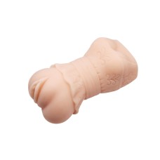 Crazy Bull No Lube Masturbator Sleeve - Realistic Pussy Skin-Like Texture Crazy Bull No Lube Masturbator Sleeve - Realistic Pussy Skin-Like Texture