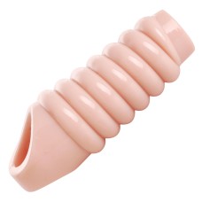 Really Ample Ribbed Penis Enhancer Sheath Really Ample Ribbed Penis Enhancer Sheath