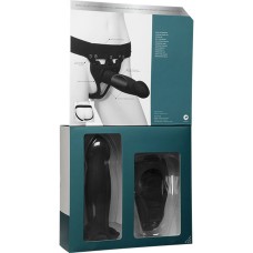 Body Extensions - Hollow Bulbed Strap-on 2-Piece Set - Black Body Extensions - Hollow Bulbed Strap-on 2-Piece Set - Black