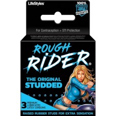 Rough Rider - Original Studded - 3 Pack Rough Rider - Original Studded - 3 Pack