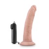 Dr. Skin - Dr. Dave - 7 Inch Vibrating Cock With Suction Cup - Vanilla Ea