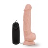Dr. Skin - Dr. Tim - 7.5 Inch Vibrating Cock With Suction Cup - Vanilla