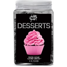 Wet Desserts Frosted Cupcakes .33 Fl Oz Pouch Counter Bowl 144pc Wet Desserts Frosted Cupcakes .33 Fl Oz Pouch Counter Bowl 144pc