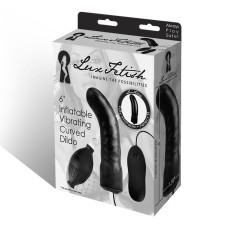 Lux Fetish 6" Inflatable Vibrating Dildo Lux Fetish 6" Inflatable Vibrating Dildo