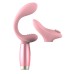 Perks Ex-3 Dual Vibrator and Clitoral Stimulator - Pink