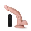 Dr. Skin - Dr. Sean - 8 Inch Vibrating Cock With Suction Cup - Vanilla