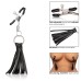 Nipple Play Playful Tassels Nipple Clamps - Black Nipple Play Playful Tassels Nipple Clamps - Black