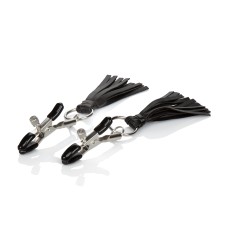 Nipple Play Playful Tassels Nipple Clamps - Black Nipple Play Playful Tassels Nipple Clamps - Black