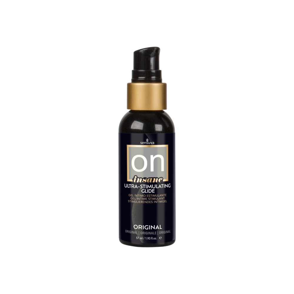 On Insane Ultra-Stimulating Glide Original Unflavored 2 Fl. Oz. 57ml Bottle