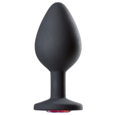 Cloud 9 Novelties Gems Jeweled Silicone Anal Plug - Medium Cloud 9 Novelties Gems Jeweled Silicone Anal Plug - Medium