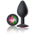 Cloud 9 Novelties Gems Jeweled Silicone Anal Plug - Medium Cloud 9 Novelties Gems Jeweled Silicone Anal Plug - Medium