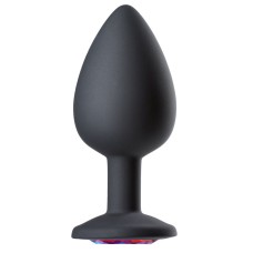 Cloud 9 Novelties Gems Jeweled Silicone Anal Plug - Large Cloud 9 Novelties Gems Jeweled Silicone Anal Plug - Large