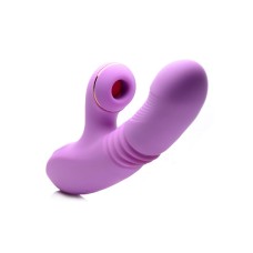 Shegasm Thrusting Suction Rabbit - Purple Shegasm Thrusting Suction Rabbit - Purple