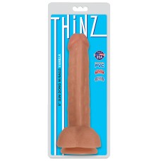 8 Inch Slim Dong With Balls - Vanilla 8 Inch Slim Dong With Balls - Vanilla