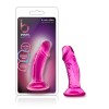 B Yours - Sweet n' Small 4 Inch Dildo With Suction Cup - Pink