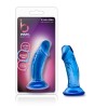 B Yours - Sweet n' Small 4 Inch Dildo With Suction Cup - Blue
