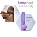 Au Natural - 9 Inch Dildo With Suction Cup - Chocolate Au Natural - 9 Inch Dildo With Suction Cup - Chocolate