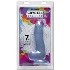 Crystal Jellies - 7.5 Inch Master Cock With Balls Crystal Jellies - 7.5 Inch Master Cock With Balls