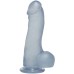 Crystal Jellies - 7.5 Inch Master Cock With Balls Crystal Jellies - 7.5 Inch Master Cock With Balls