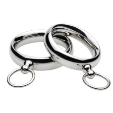Lead Me Stainless Steel Cock Ring- 1.75