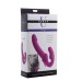 Evoke Vibrating Strapless Silicone Strap-on Dildo