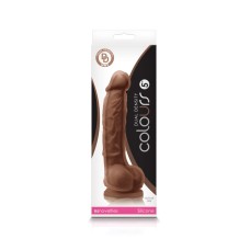 Colours - Dual Density - 5 Inch Dildo - Brown Colours - Dual Density - 5 Inch Dildo - Brown