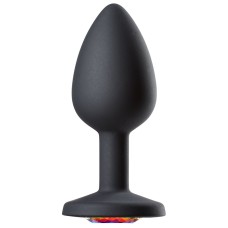 Cloud 9 Novelties Gems Jeweled Silicone Anal Plug - Small Cloud 9 Novelties Gems Jeweled Silicone Anal Plug - Small