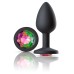 Cloud 9 Novelties Gems Jeweled Silicone Anal Plug - Small Cloud 9 Novelties Gems Jeweled Silicone Anal Plug - Small