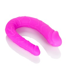 Silicone Double Dong Ac/dc Dong - Pink Silicone Double Dong Ac/dc Dong - Pink