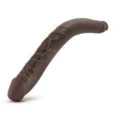 Dr. Skin - 16 Inch Double Dildo - Chocolate Dr. Skin - 16 Inch Double Dildo - Chocolate