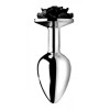 Black Rose Anal Plug - Large