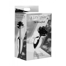 Black Rose Anal Plug - Large Black Rose Anal Plug - Large