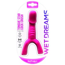 Tongue Star Cock Crush Tongue Vibe With Penis Super Powerful Motor - Pink Tongue Star Cock Crush Tongue Vibe With Penis Super Powerful Motor - Pink