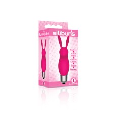 The 9's Silibus Silicone Bunny Bullet - Pink The 9's Silibus Silicone Bunny Bullet - Pink