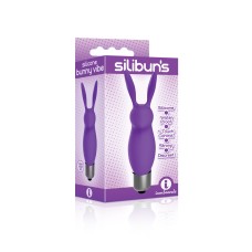 The 9's Silibuns Silicone Bunny Bullet - Purple