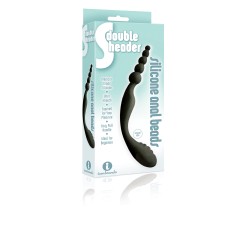 The 9's S-Double Header Double Ended Silicone Beads The 9's S-Double Header Double Ended Silicone Beads