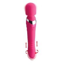 Ultra Thrusting and Vibrating Silicone Wand Ultra Thrusting and Vibrating Silicone Wand