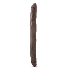 Dr. Skin - 14 Inch Double Dildo - Chocolate Dr. Skin - 14 Inch Double Dildo - Chocolate