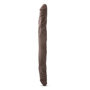 Dr. Skin - 14 Inch Double Dildo - Chocolate Dr. Skin - 14 Inch Double Dildo - Chocolate