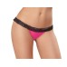 Panty - Small - Hot Pink/ Black