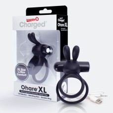 Charged Ohare XL Wearable Rabbit Vibe - Black - Each Charged Ohare XL Wearable Rabbit Vibe - Black - Each