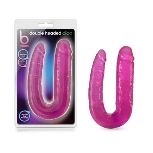 B Yours - Double Headed Dildo - Pink B Yours - Double Headed Dildo - Pink