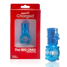 Big Omg Vibrating Ring - Blue - Each Big Omg Vibrating Ring - Blue - Each