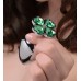 Lucky Clover Gem Anal Plug - Large Lucky Clover Gem Anal Plug - Large