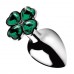 Lucky Clover Gem Anal Plug - Large Lucky Clover Gem Anal Plug - Large
