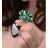 Lucky Clover Gem Anal Plug - Small